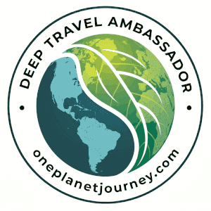 One Planet Journey - Deep Travel Ambassador logo